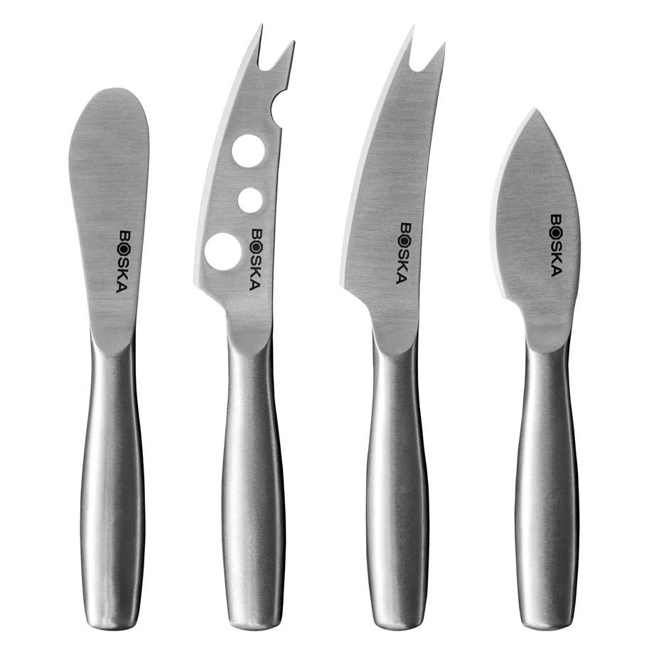 Käsemesser-Set Mini Copenhagen silber Edelstahl