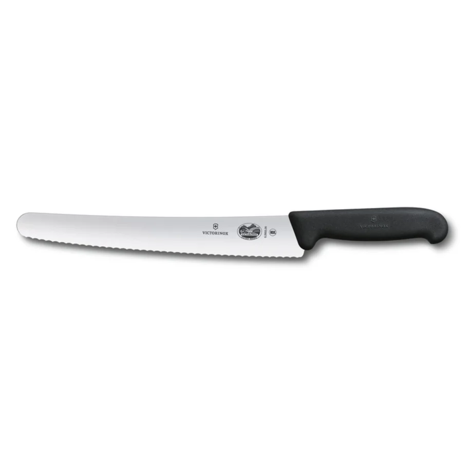 Fibrox, Brot- und Konditormesser, 26cm, schwarz