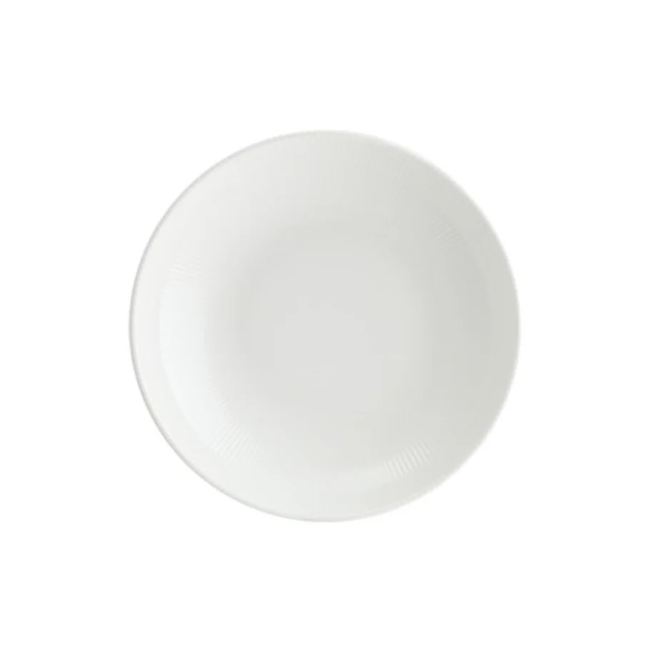 Iris White Bloom Teller tief 23cm 1l