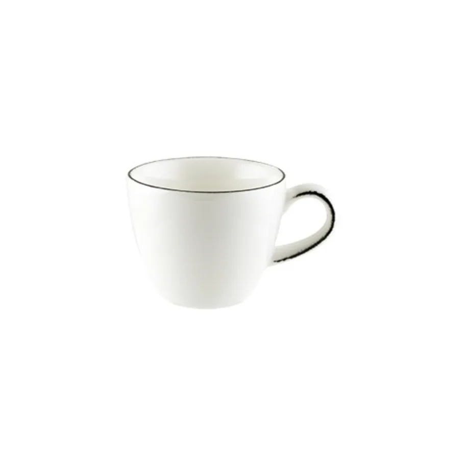 Retro Black Rita Espressotasse 80ml weiss