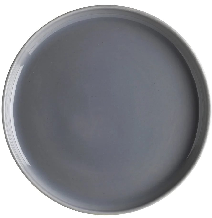 Ground gris Teller flach D25cm