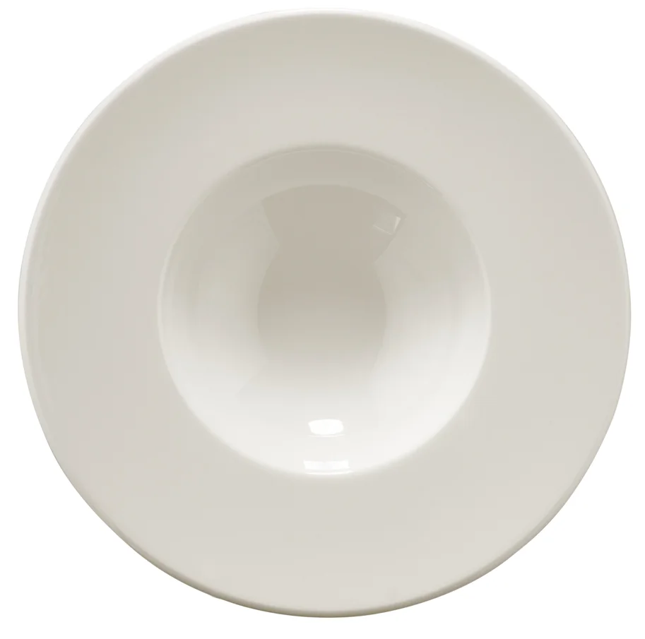 White Banquet Teller tief D28cm