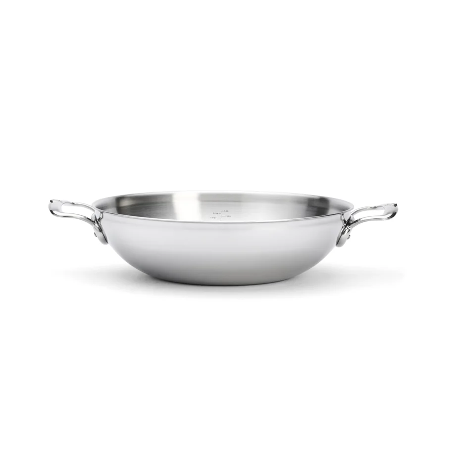 Affinity Wok mit zwei Griffen D32cm Edelstahl