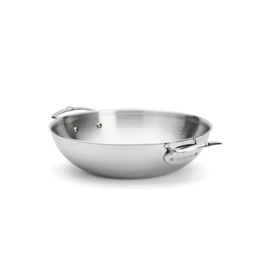 Affinity Wok mit zwei Griffen D32cm Edelstahl