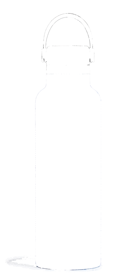 Trinkflasche Standard Flex Deckel 620ml cascade