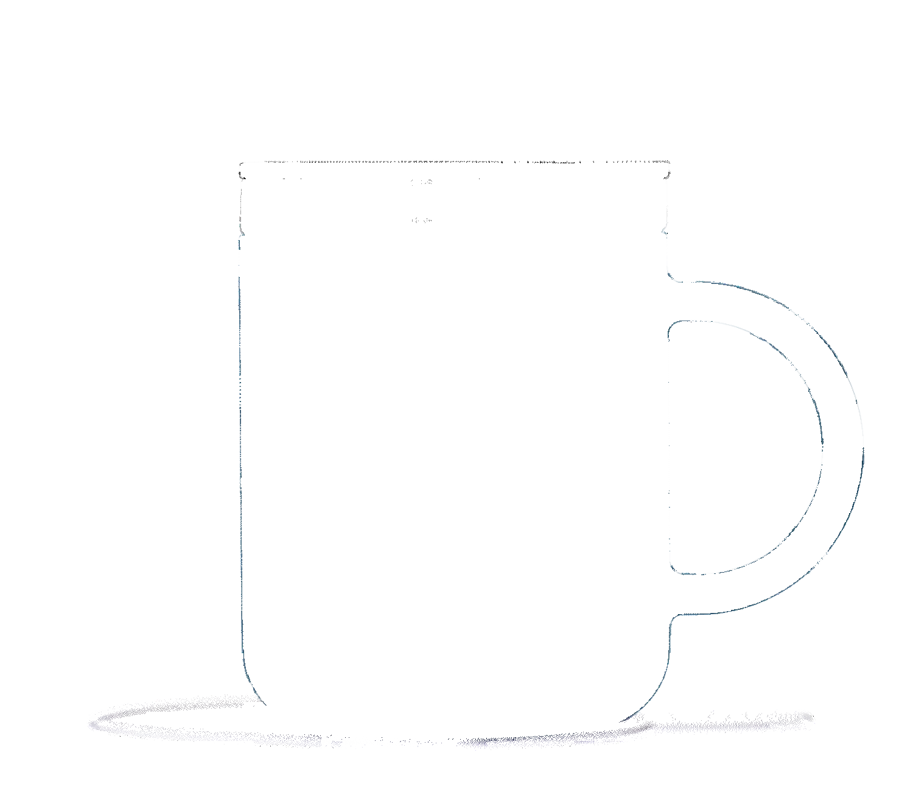 Tasse 350ml indigo