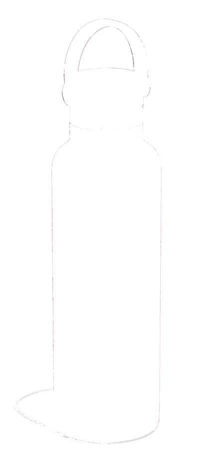 Trinkflasche Standard Flex Deckel 620ml reef