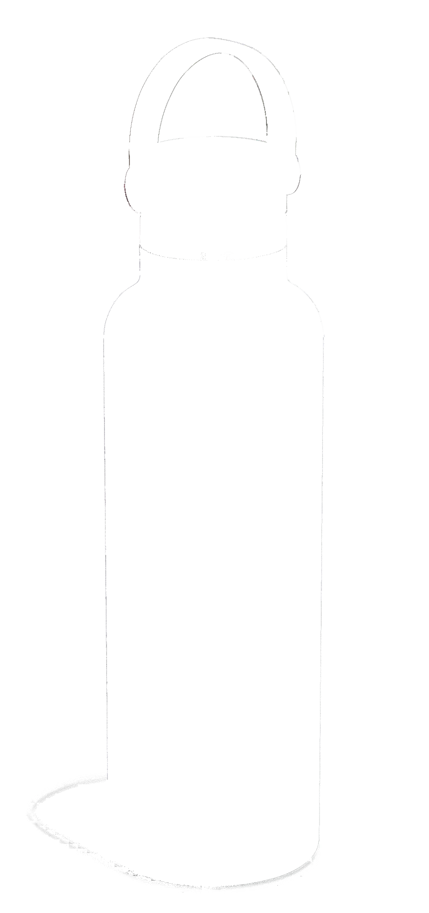 Trinkflasche Standard Flex Deckel 620ml agave