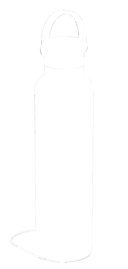 Trinkflasche Standard Flex Deckel 700ml agave
