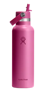 Trinkflasche Standard Flex Deckel m. Strohhalm 620ml reef