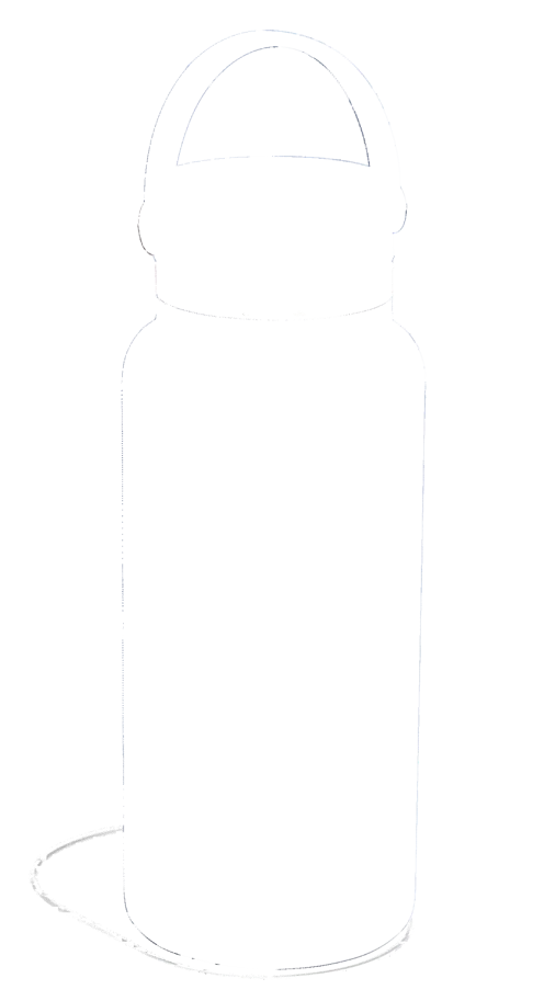 Trinkflasche Wide Flex Deckel 945ml surf