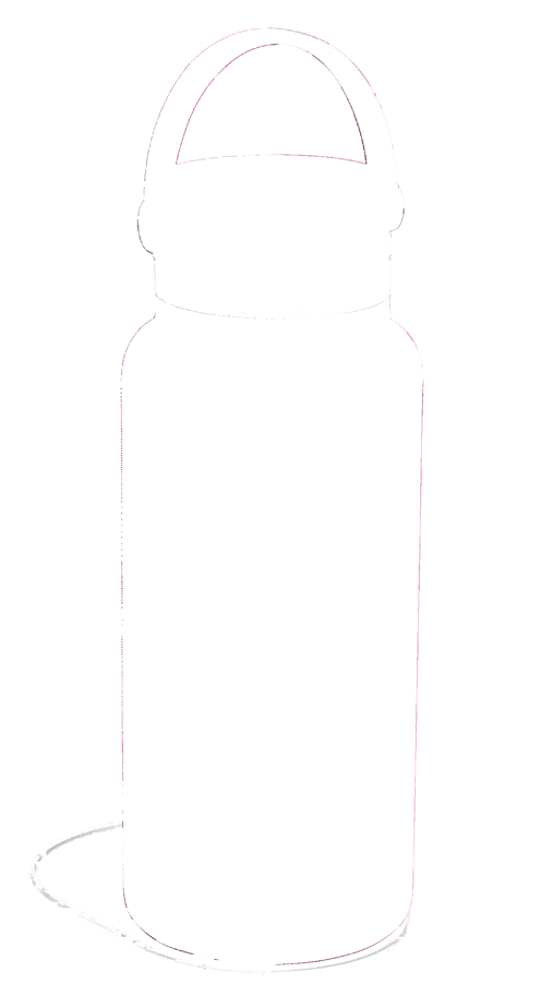 Trinkflasche Wide Flex Deckel 945ml reef