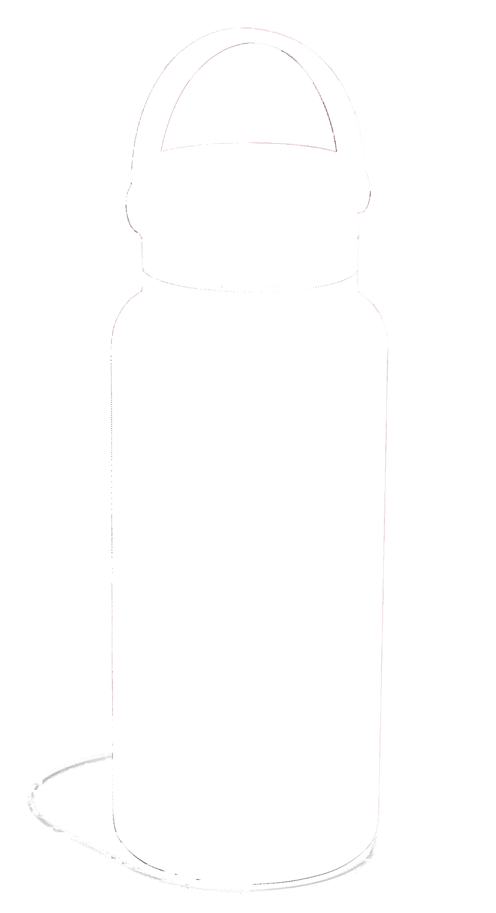 Trinkflasche Wide Flex Deckel 945ml trillium
