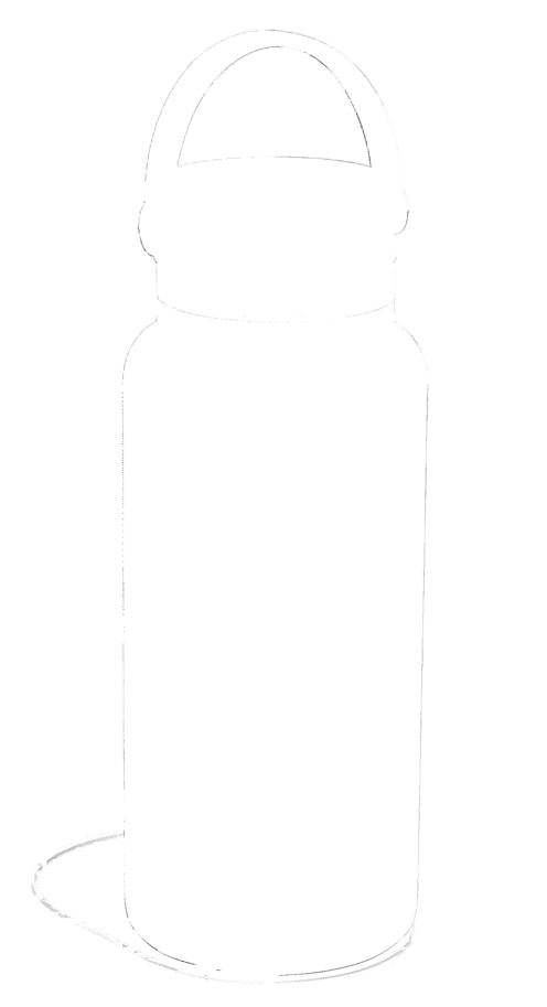 Trinkflasche Wide Flex Deckel 945ml agave