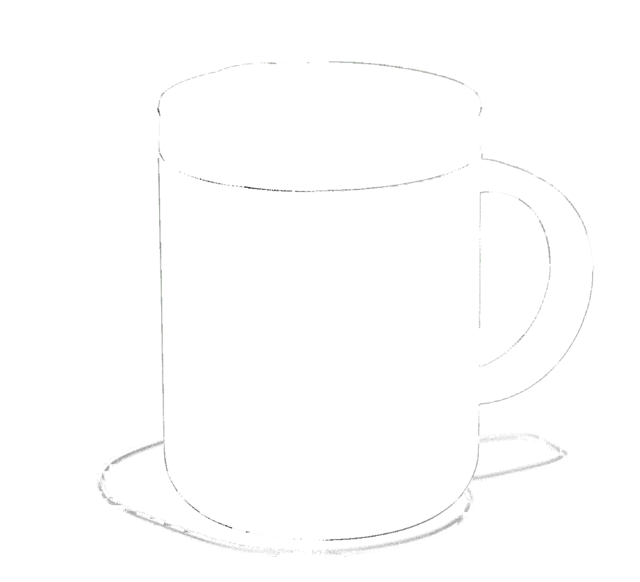 Tasse 350ml agave