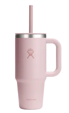 Reisebecher mit Trinkhalm 710ml trillium