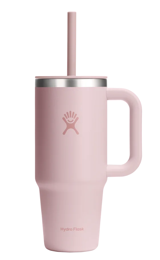 Reisebecher mit Trinkhalm 710ml trillium