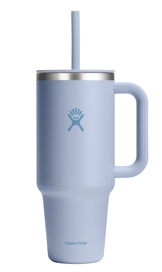 Reisebecher mit Trinkhalm 1180ml surf