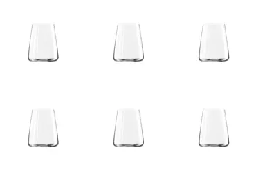 6er Set Power Rotweinbecher 515ml h:110mm