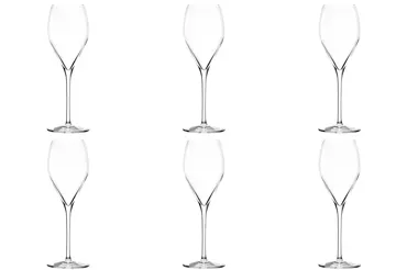 6er Set Sparkling&Water Champagnerglas /-/ 1dl geeicht