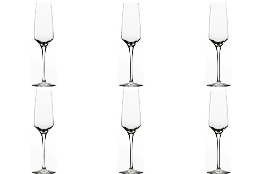 6er Set Experience Sektkelch 188ml 1dl geeicht