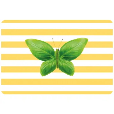 Tischset beidseitig bedruckt Schmetterling PVC