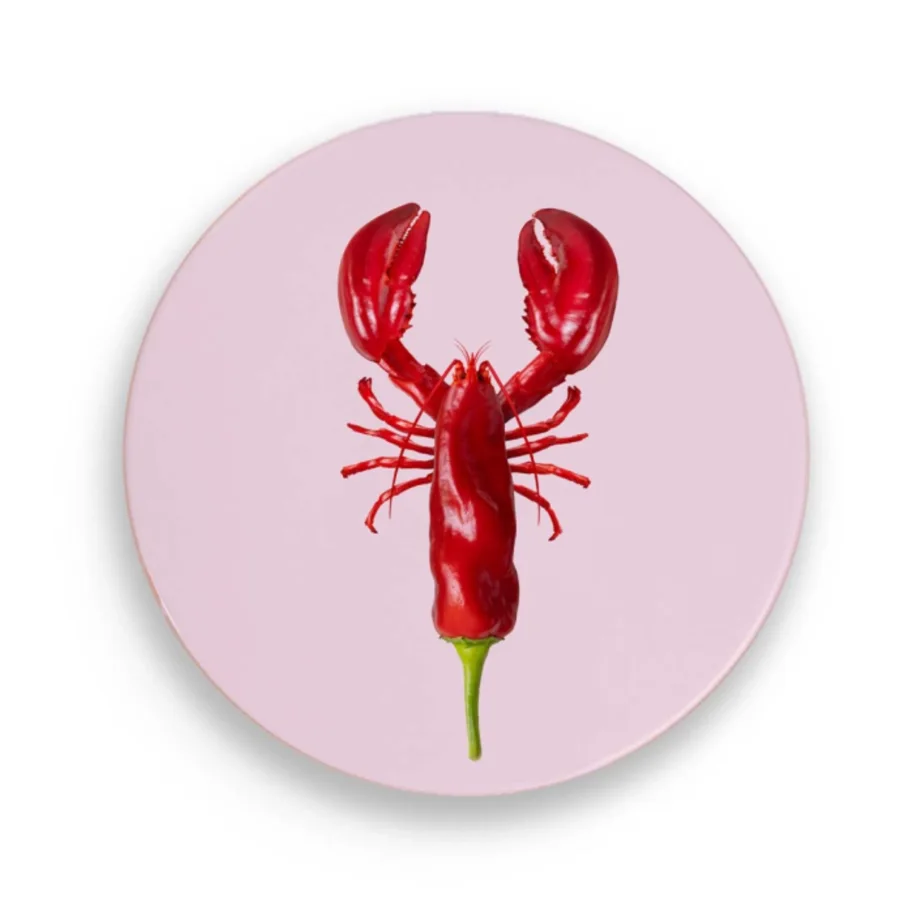 Untersetzer Lobster D18cm Keramik
