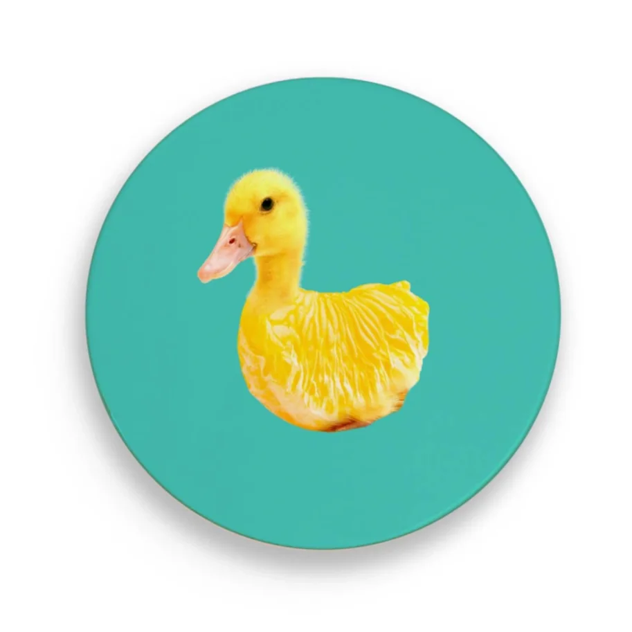 Untersetzer kleine Ente D18cm Keramik