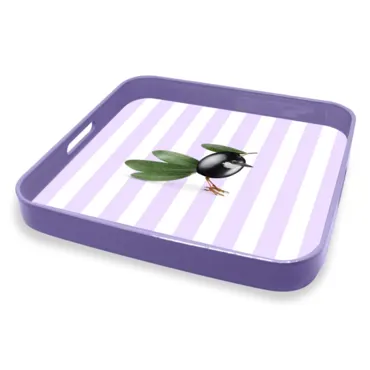 Tablett Olive 40x24cm