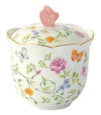 Dancing Butterflies Zuckerdose 220ml Porzellan