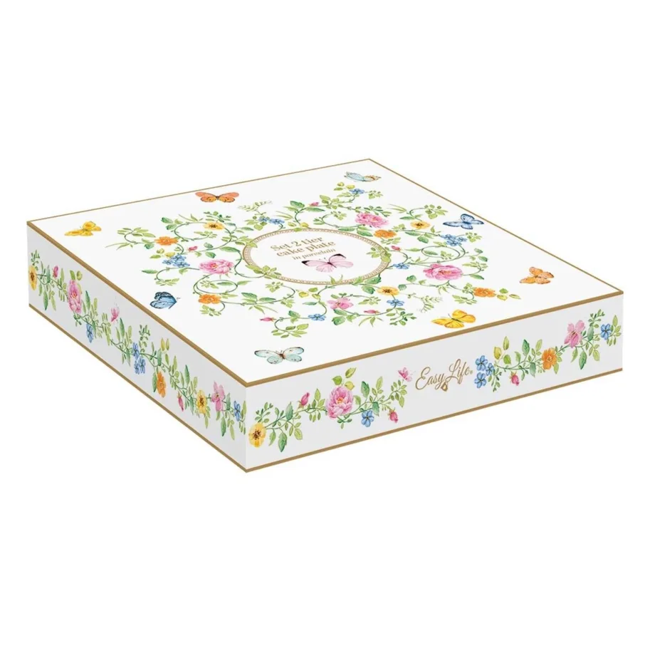 Dancing Butterflies 2er Etagere D16 / 21cm