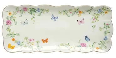 Dancing Butterflies Servierplatte 36x14.5cm Porzellan