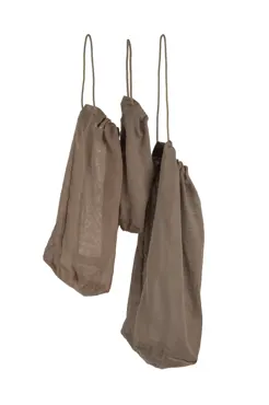 All Purpose 3er Set Beutel L16/24/30cm clay Biobaumwolle