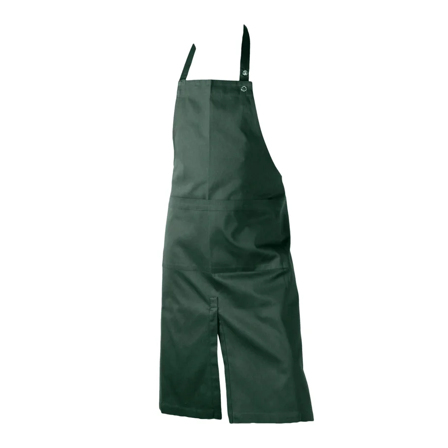 Kochschürze mit Tasche 80x95cm dark green Biobaumwolle