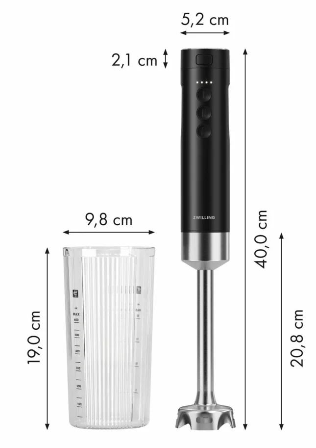 Xtend Kabelloser Stabmixer (ohne Akku)
