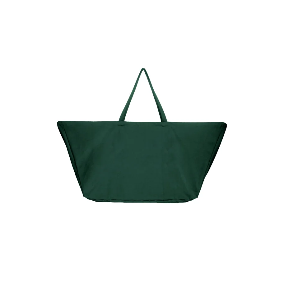 Big Long Tasche 35x45x90cm dark green Biobaumwolle