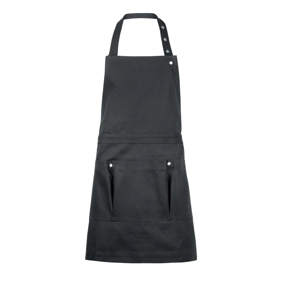 Creative Kochschürze 100x74cm dark grey Biobaumwolle