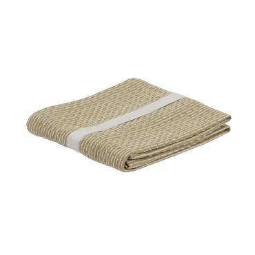 Geschirrtuch klein 35x60cm khaki stone Biobaumwolle