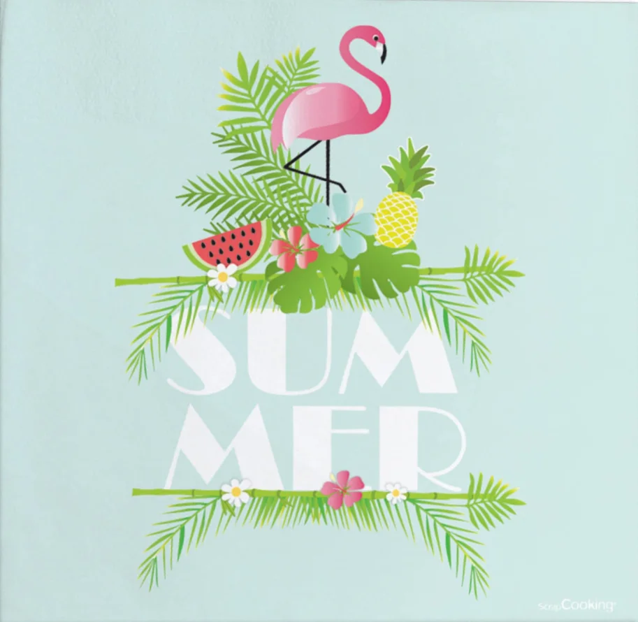 20er Set Papierservietten Sommer 33x33cm