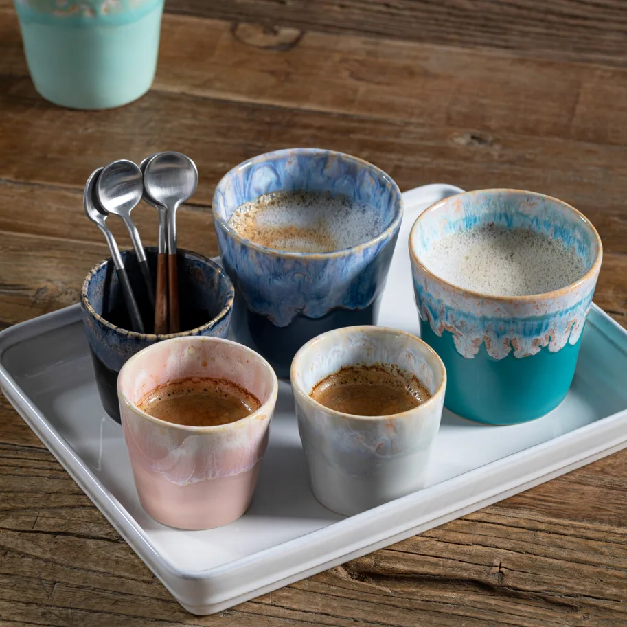 Grespresso Kaffeetasse 190ml D8cm H7.5cm turquoise