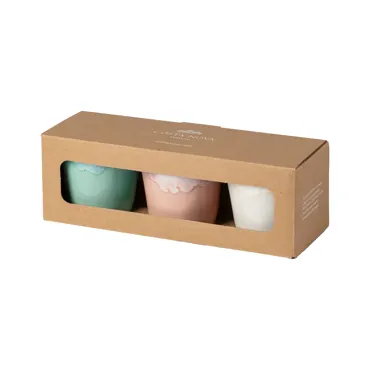 3er Set Grespresso Geschenkbox Kaffeetasse 190ml multi