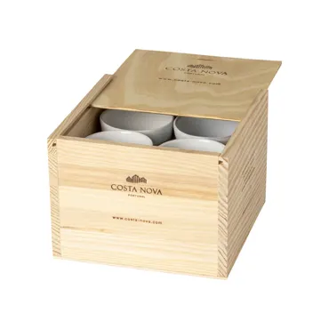 8er Set Grespresso Geschenkbox Kaffeetasse 190ml multi