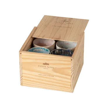 8er Set Grespresso Geschenkbox Kaffeetasse 190ml multicolor