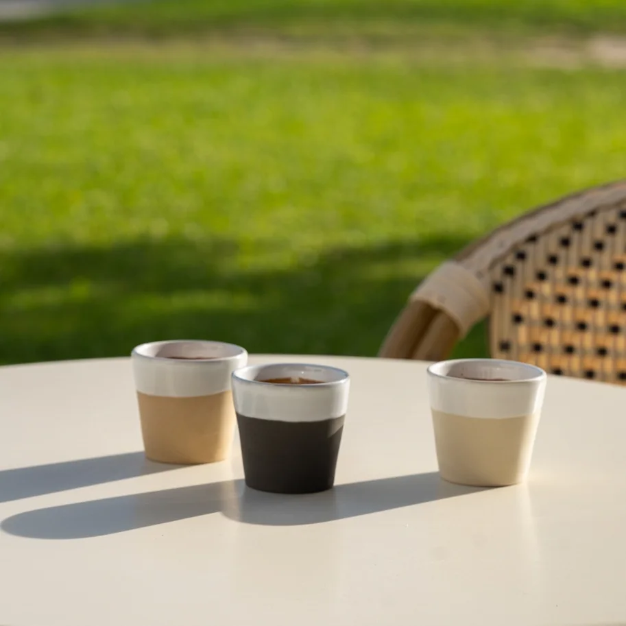 8er Set Grespresso Geschenkbox Espressotasse 70ml multi
