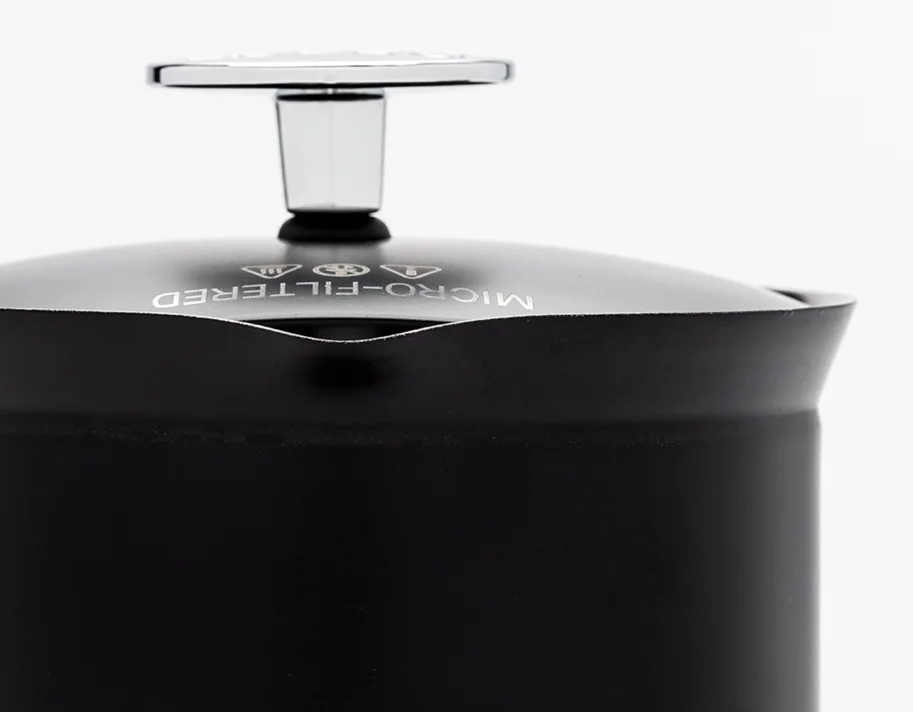French Press P7 946ml Edelstahl schwarz