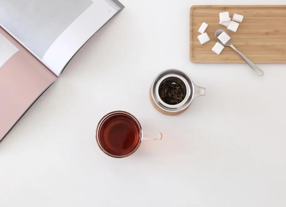 Minima Balance Teetasse mit Sieb 500ml
