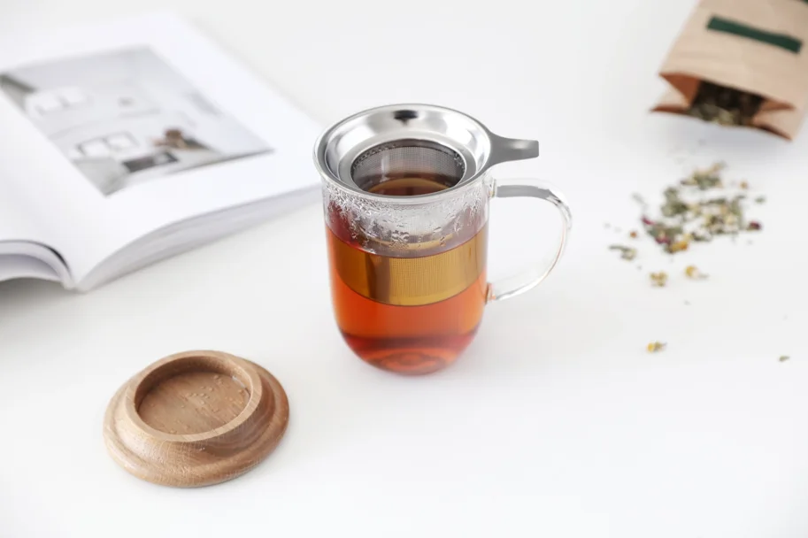 Minima Balance Teetasse mit Sieb 500ml