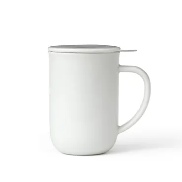 Minima Balance Teetasse 500ml H14cm Porzellan weiss
