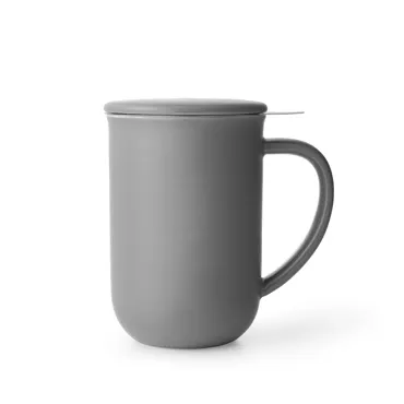 Minima Balance Teetasse 500ml H14cm Porzellan grau