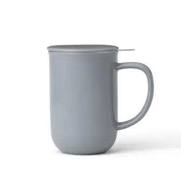 Minima Balance Teetasse 500ml H14cm Porzellan blaugrau